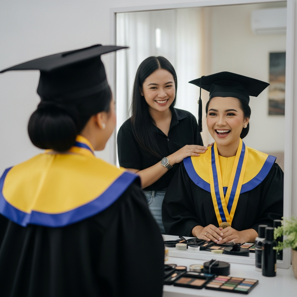 Anak-anak belajar dengan gembira